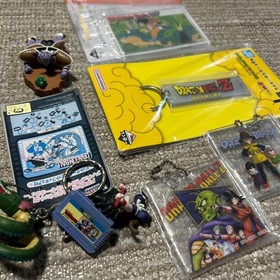 Dragon Ball Z Cassette with Figure, Triple Keyholder, FAMICOM, Bundle