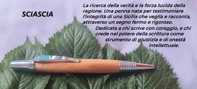 Sicilian Wooden Handcrafted Pen