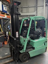 Forklift Truck -  Mitsubishi 1.6 tonne Electric 4.5m mast & sideshift 