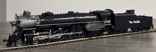 Overland Models, Inc. HO Latón #OMI-4510.1 D&RGW 4-8-4 M-64 #1709 F/Ptd y ¡NUEVO EN CAJA! | Zustand: Used