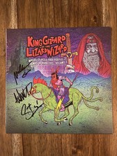 ‘King Gizzard & The Lizard Wizard’ Band Signed ‘Music To Kill Bad’ Vinyl Album