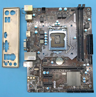 MSI H110M PRO-VH PLUS MS-7A15 VER:1.0 DDR4-mATX-Sockel 1151-mit I/O Shield#M3071