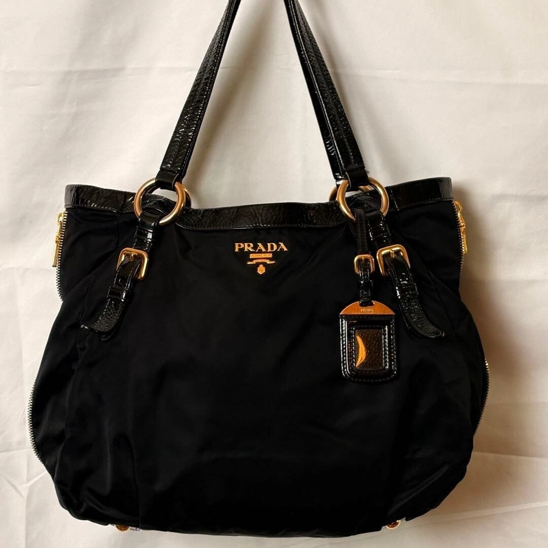 PRADA Patent Leather Tote Bags for Women for sale | eBay