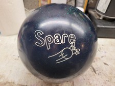 12# Storm Spare Bowling Ball,  Dark Blue Glitter, Polyester Plastic