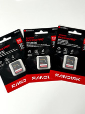 Sandisk Extreme Pro 512gb sd card (3 cards)