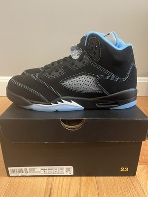 Jordan 5 Retro  Black Carolina  (2026) 440888-008 GS Size 7y IN HAND  