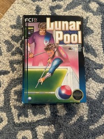 Lunar Pool (Nintendo Entertainment System NES, 1987) CIB Complete In Box