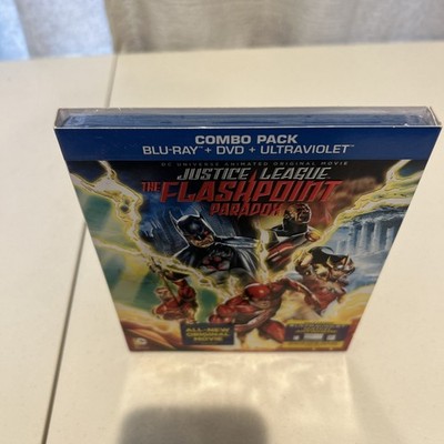 DEFECTIVE Warner Bros Justice League Flashpoint Paradox Bluray DVD Wides G3D