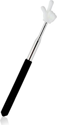 Divina Vitae Ausziehbarer Zeigestab   21-68 cm Teleskop Lehrer Zeiger Schwarz