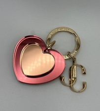 Jimmy Choo Heart Gold Keychain