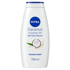 Coconut & Jojoba Oil Shower Cream (750ml) Moisturising Body Wash with Coconut