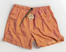 Boardies Men's Med Swim Trunks - Candy Stripped!