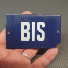 ancienne plaque émaillée de