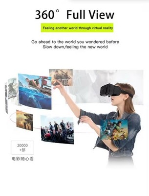 VR Shinecon VR 3D Glasses Headset   Smart Mobile VR Device for Smartphones + Rem