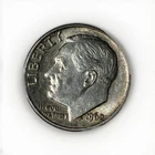 1962-D USA Roosevelt Dime, 0.900 Silver Coin, Beautiful AU Coin
