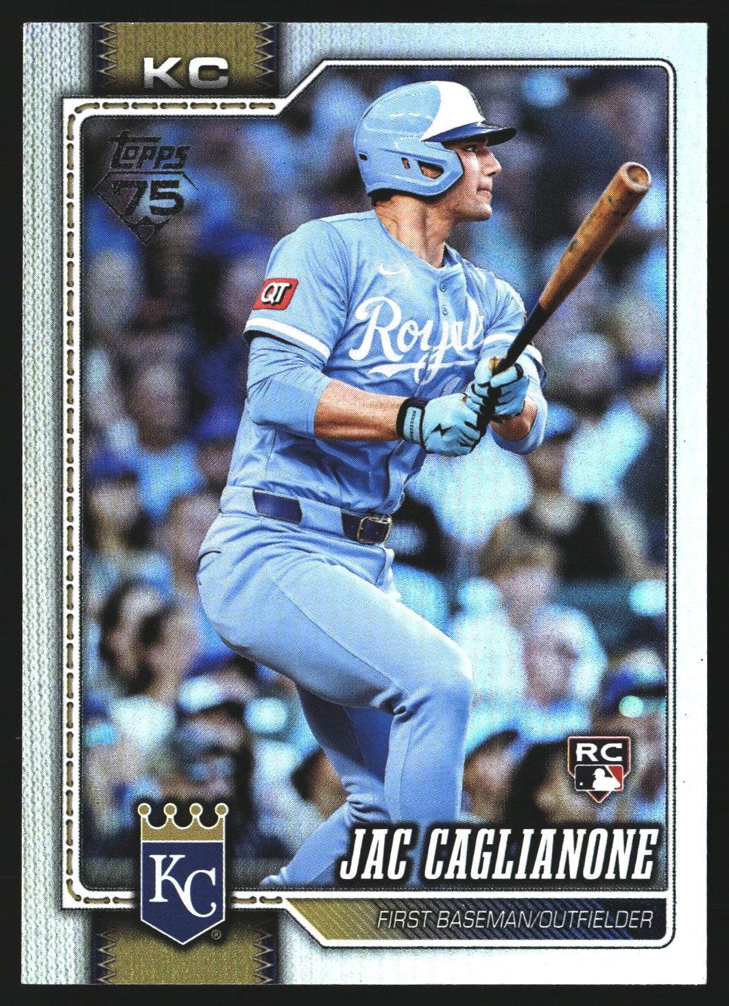 2026 Topps #138 Jac Caglianone Rainbow Foil