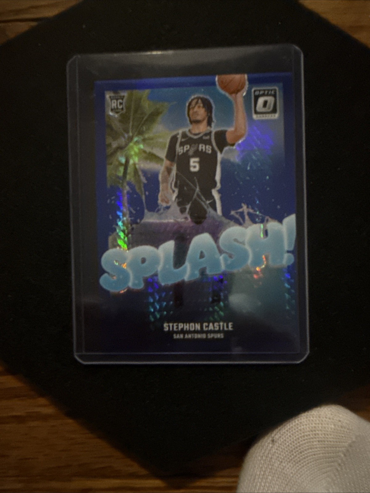 2024-25 Donruss Optic Stephon Castle #14 Blue Hyper Splash #86/175 💎