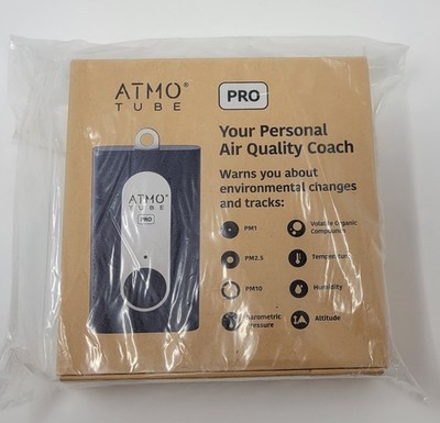 ATMO TUBE Pro Portable Air Quality Monitor Sealed Planetwatch Crypto Miner