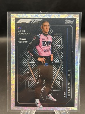 2025 Topps F1 Turbo Attax Jack Doohan Diamond Pull 320 Alpine BWT