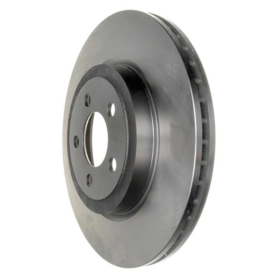 Kit de rotores de freno delanteros + pastillas de cerámica y herrajes para Dodge Magnum 2005-2008 Foto 3 de 4