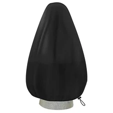 Fountain Cover,Snowproof Outdoor Garden Bird Bath Cover with Drawstring 420D 