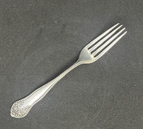 Lancaster Sterling Silver Hors d'oeuvres Fork - Rose Pattern by Gorham