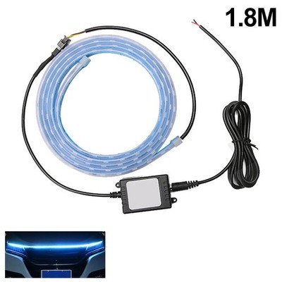 Start Scan Dynamic 180cm LED DRL Car Hood Light Strip Daytime Running Light  