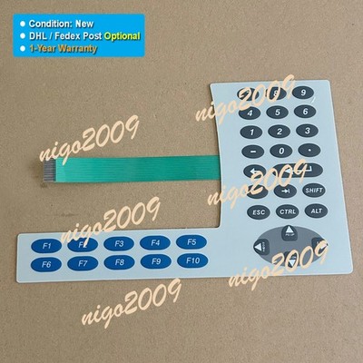 Fit for AB PanelView Plus 600 2711P-B6C3D Membrane Keypad Film 1-Year Warranty