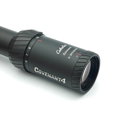 Cabela's Covenant 4 Tactical 6-24x50 FFP Riflescope for Hunting