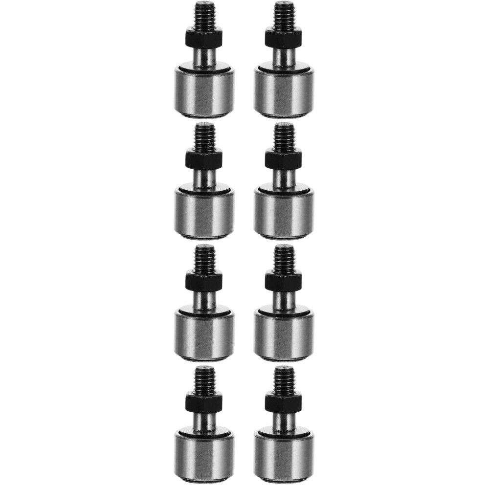 8 Pcs Steel Roller Needle Bearings Heavy Duty Cam Followers eBay