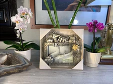 Baby Toddler 5x3.5 Photo Picture Metal Frame+ Charms Brand NEW NIP