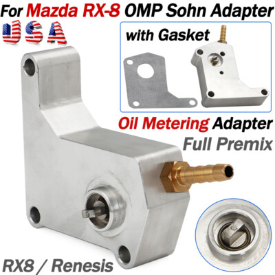 For Mazda RX-8 OMP Sohn Adapter Full Premix Oil Metering Adapter