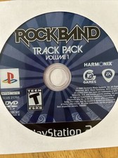 Rock Band Track Pack: Vol. 1 -PlayStation 2 PS2 Video Game Disc Only Clean!!!