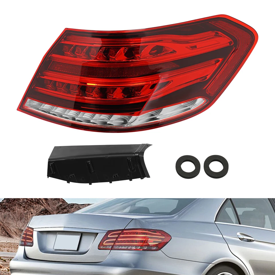 LED Right Tail Light For Mercedes Benz E-Class W212 S212 Rear Lamp 2014-2016 - Image 2 of 4