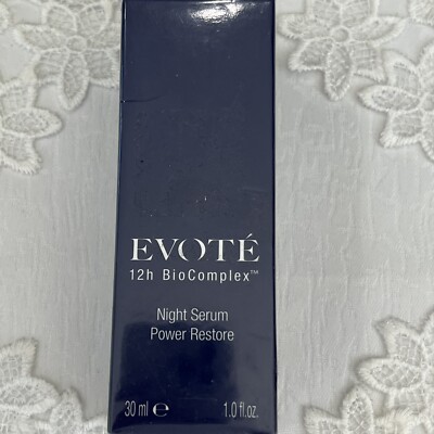 Evote 12h BioComplex Night Serum Power Restore 1 oz Made in Italy Authentic New