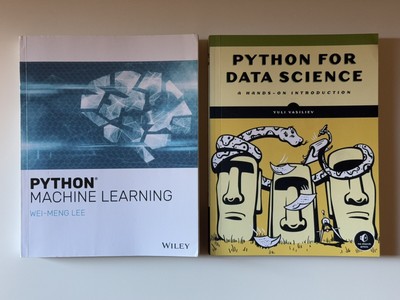 Python Machine Learning (Wei-Meng Lee) + Python For Data Science (Yuli Vasiliev)