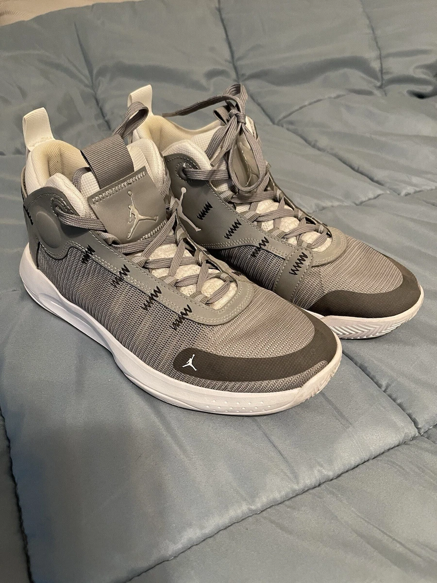 Jordan Jump Man Particle Grey White 2020‎ Men 11.5 BQ3449-002 Nike Sneaker Jordan Jumpman 2020 Particle Grey for Sale | Authenticity  main image 3
