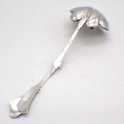 Japanese Oyster Ladle Gorham Sterling Silver 1870 Mono H - Picture 2 of 6