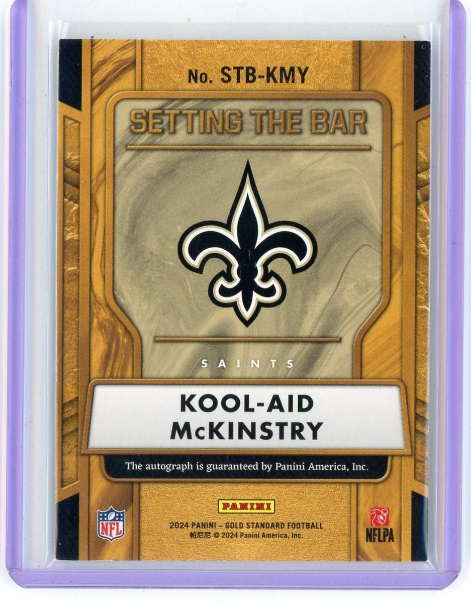 2024 Panini Gold Standard KOOL-AID MCKINSTRY Rookie Auto /49