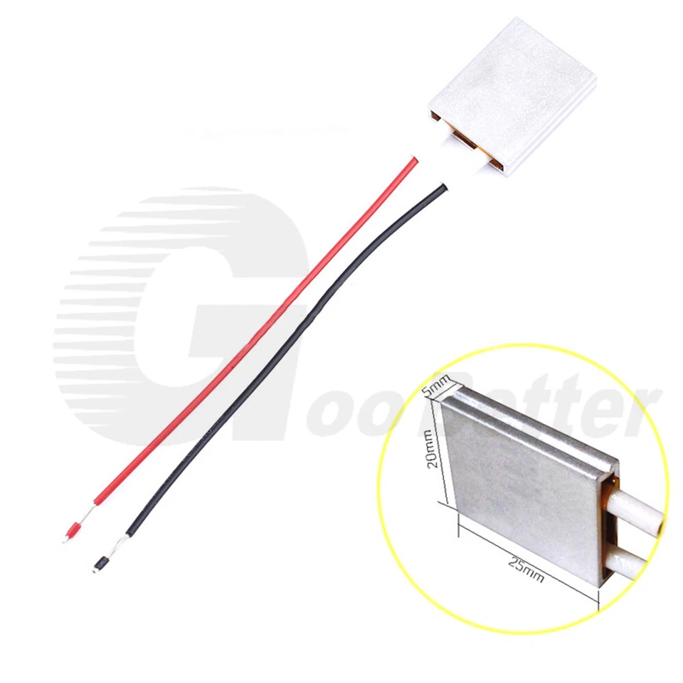 PTC Heizplatte 5V,12V,24V,220V Heizelement Thermostat Heizplatte Heizung Platte - Bild 2 von 4