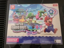 Nintendo Switch Super Mario Bros Wonder Gamestop Exclusive Stickers