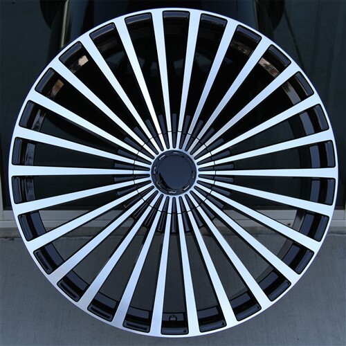 (4)SET 24" 24X10 5X130 ET+20MM WHEELS BENZ G500 G550 W463 G55 G63 G-WAGON BRABUS