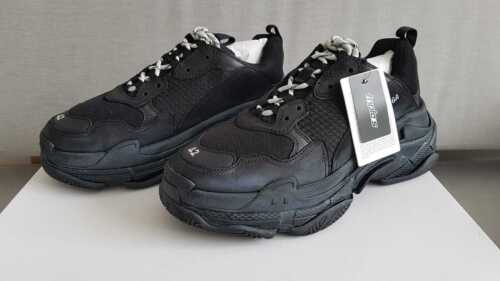 ZAPATILLAS BALENCIAGA S NEGRAS DESGASTADAS EU 39, 40, 41, 42, 43, 44, 45 | eBay