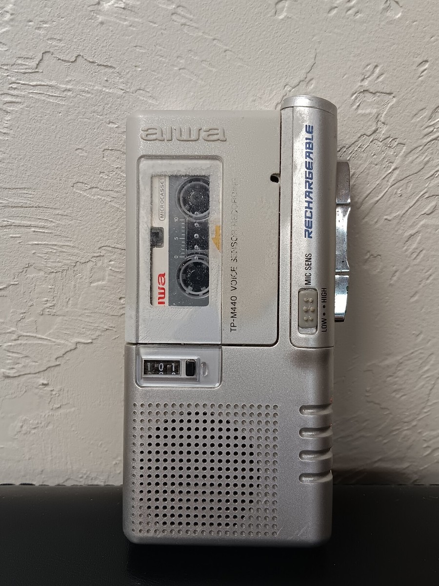 Aiwa TP-M330 Voice Sensor Micro Cassette Recorder - Untested | eBay