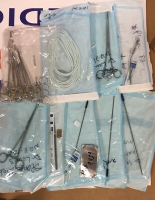 MISC SURGICAL INSTRUMENTS IN STERILE POUCHES 19PCS-MAB-9419