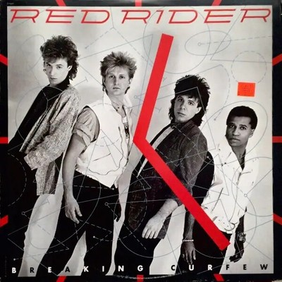 Red Rider Breaking Curfew NEAR MINT Capitol Records Vinyl LP