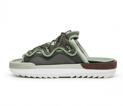 Nike Offline 2.0 Slip On Medium Olive Oil Green Sz 10 CZ0332 