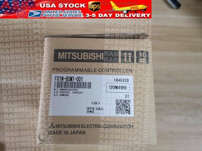 One New MITSUBISHI FX1N-60MT-001 FX1N60MT001 PLC Module Fast Shipping