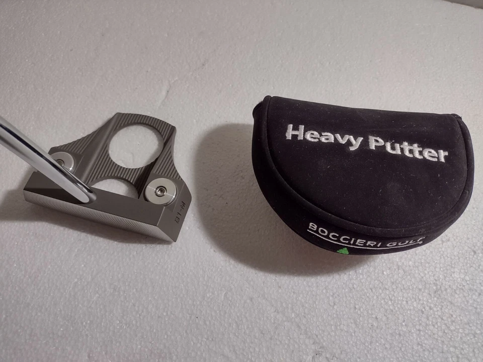 NEW LH B1-M BOCCIERI SUPER ARM LOCK PUTTER 41" SINGLE BEND SHAFT SLATE FINISH - Image 4 of 4
