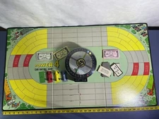 POWER 4 CAR RACING GAME 1964 A ZIPEES PRODUCT GA37